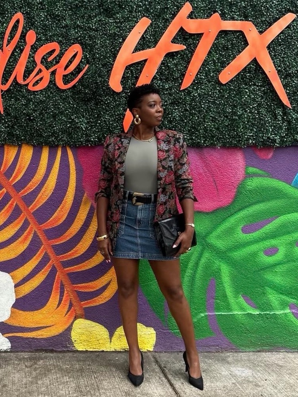 SLVRLAKE | Savior Denim Mini Skirt